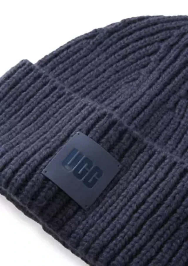 By Anthropologie Cuffless Ribbed Beanie | The Summit display picture 1