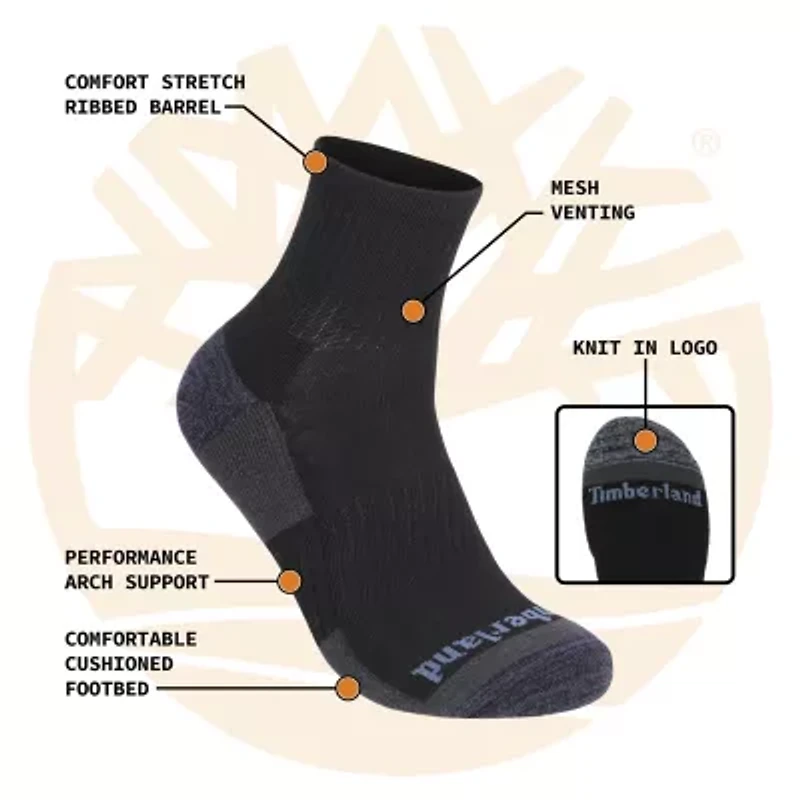 TIMBERLAND 4 PACK CASTLETON QUARTER