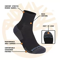 TIMBERLAND 4 PACK CASTLETON QUARTER