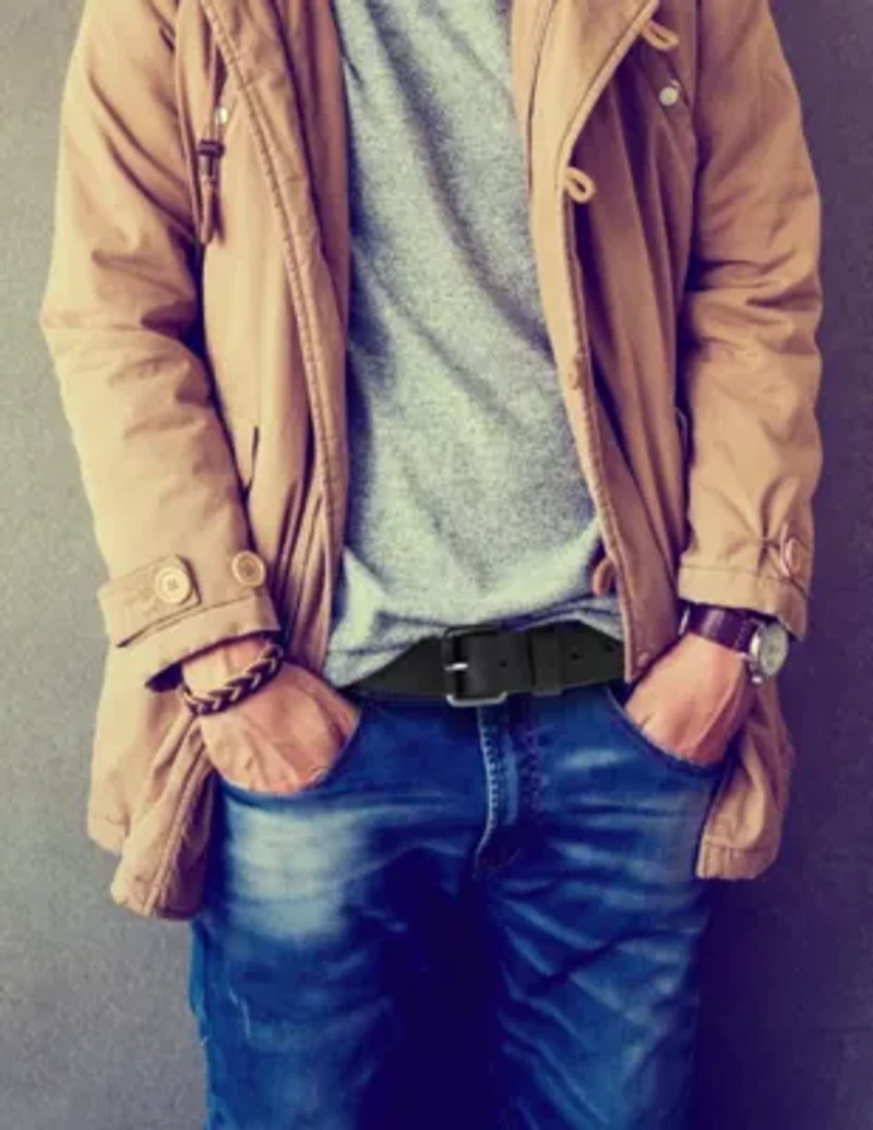 TIMBERLAND MILLED PULL UP BELT