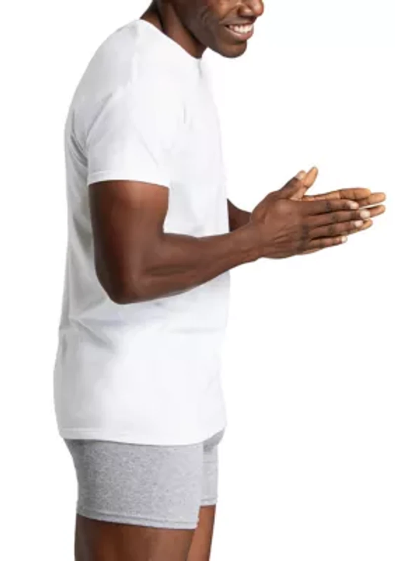 Premium Undershirt White - 4 Pack