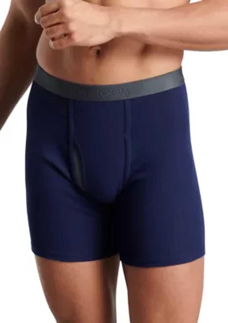 Men's Premium CoolZone® Boxer Briefs, Assorted 4 Pack