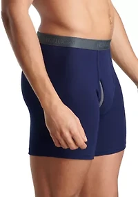 Men's Premium CoolZone® Boxer Briefs, Assorted 4 Pack