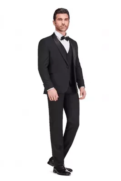 Men's Premium 3 Pc Shawl Lapel Slim Fit Tuxedo Set