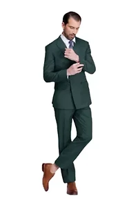 Men's Slim Fit 2-Piece Double Breasted Suit