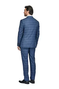Men's Slim Fit 3PC Check Suit