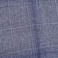 Gino Vitale Slim Fit 2-Piece Performance Four-Way Stretch Plaid Suit