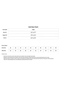 Men's Slim-Fit 3PC Satin Peak Lapel Tuxedo