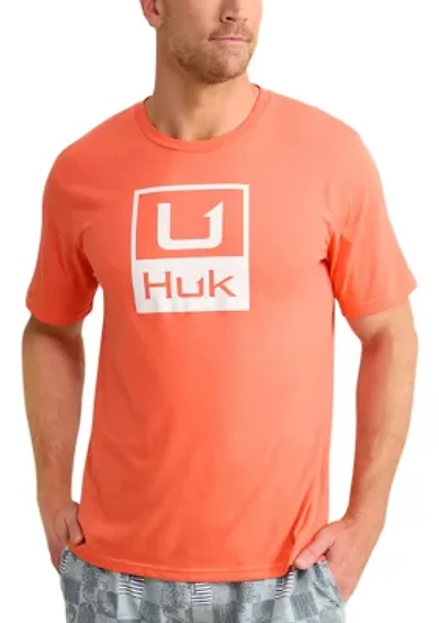 Men's Logo Stack Graphic T-Shirt