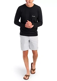 Men's KC Freshwater Icon Long Sleeve Pocket Graphic T-Shirt