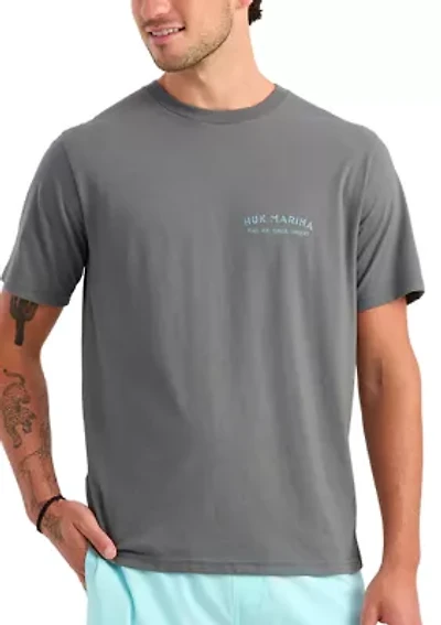 Men's Short Sleeve Marina Graphic T-Shirt