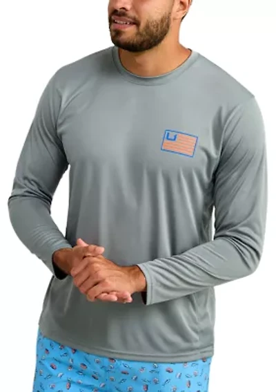 Men's Pursuit Bar Long Sleeve Graphic T-Shirt
