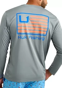 Men's Pursuit Bar Long Sleeve Graphic T-Shirt