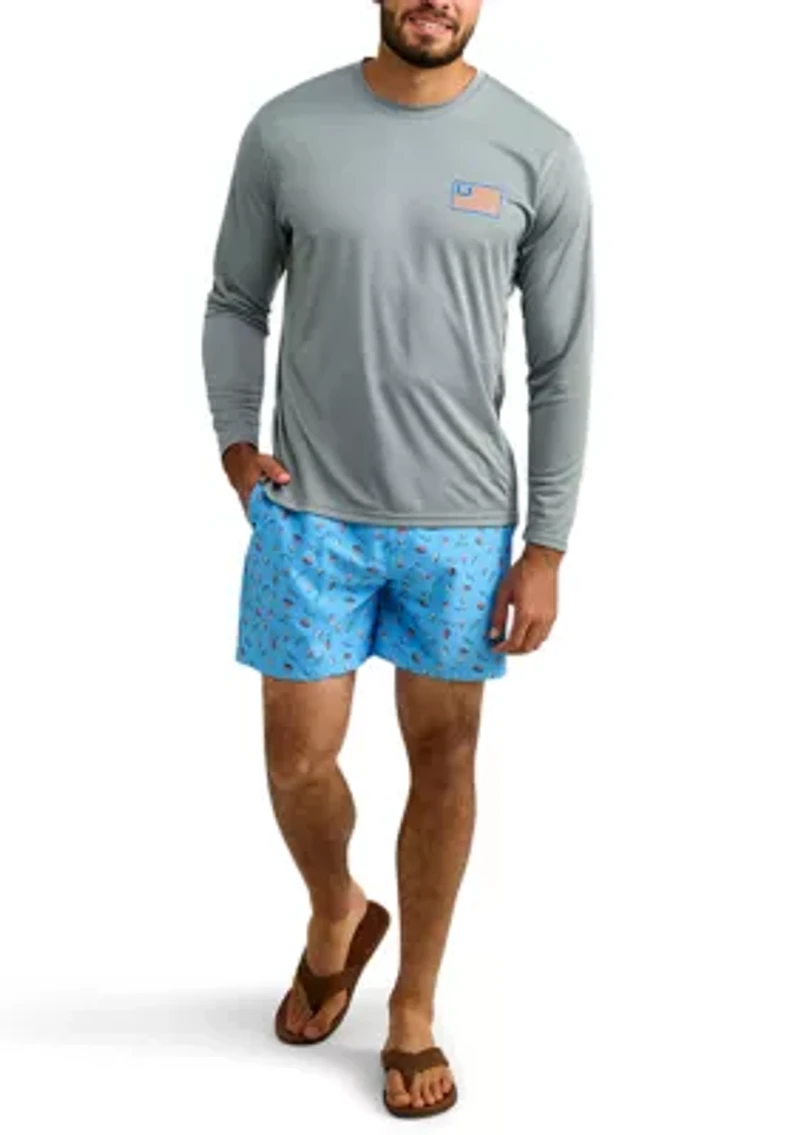 Men's Pursuit Bar Long Sleeve Graphic T-Shirt