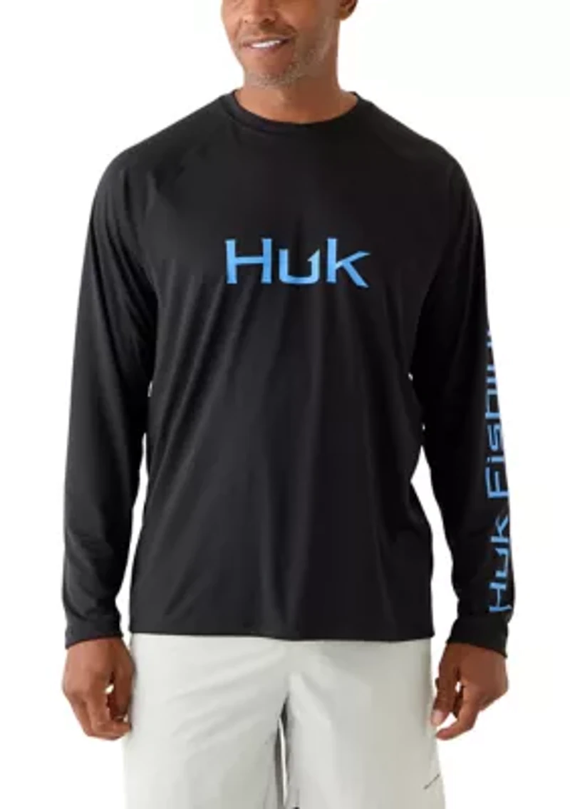 Men's Hi Pro Long Sleeve Crew Neck T-Shirt