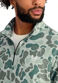 Men's Leeward Lightweight Fleece Printed 1/4 Zip