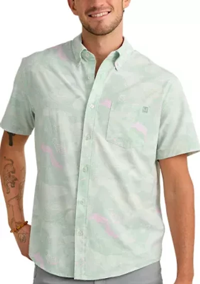 Men's Kona Printed Short Sleeve Shirt