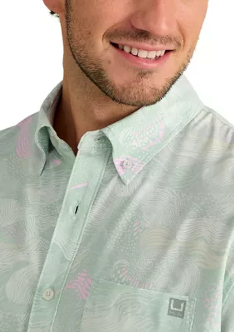 Men's Kona Printed Short Sleeve Shirt