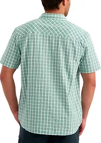 Men's Short Sleeve Chatham Plaid Shirt