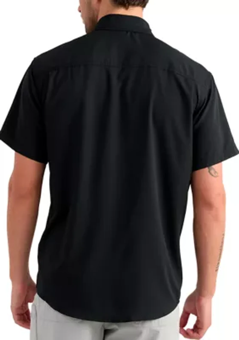 Men's Teaser Short Sleeve Woven Shirt