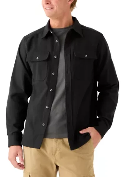 Men's Long Sleeve Brushed Flannel Shirt