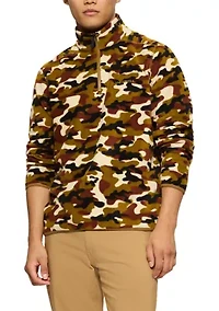 Men's Terrain Mock Neck 1/4 Zip Fleece