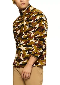 Men's Terrain Mock Neck 1/4 Zip Fleece