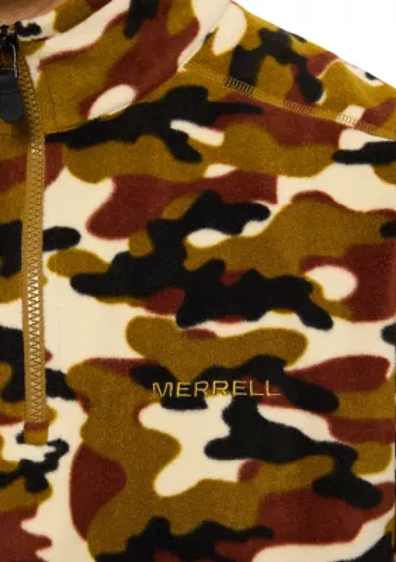 Men's Terrain Mock Neck 1/4 Zip Fleece