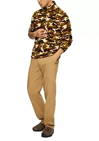 Men's Terrain Mock Neck 1/4 Zip Fleece