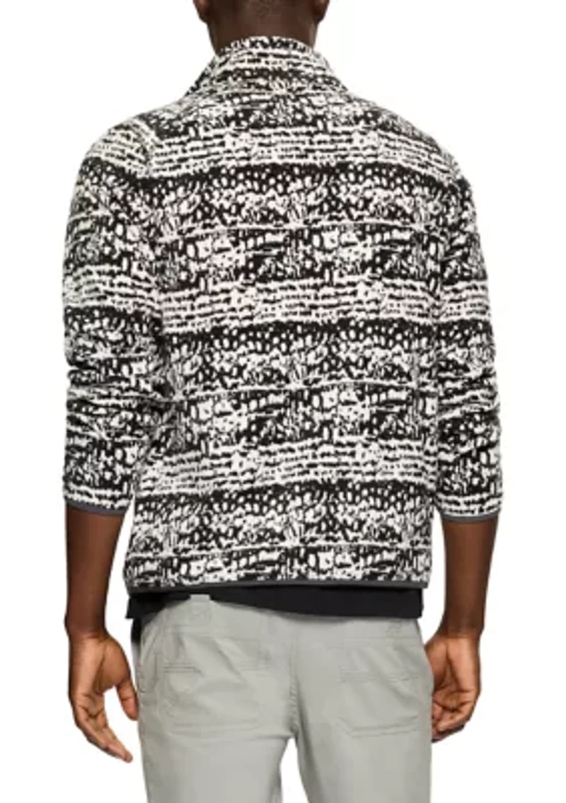 Men's Terrain Mock Neck 1/4 Zip Fleece Pullover