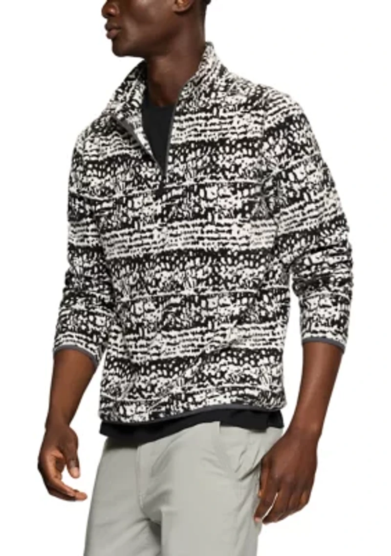 Men's Terrain Mock Neck 1/4 Zip Fleece Pullover