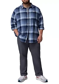 Big & Tall Cornell Woods™ Flannel Long Sleeve Shirt