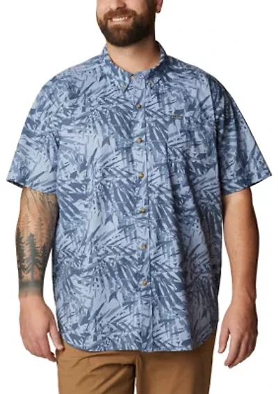 Big & Tall Rapid Rivers™ Printed Short Sleeve Shirt