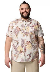 Big & Tall Rapid Rivers™ Printed Short Sleeve Shirt