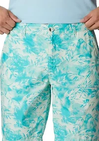 Washed Out™ Printed Shorts