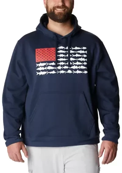 Men's Big PFG™ Fish Flag II Hoodie