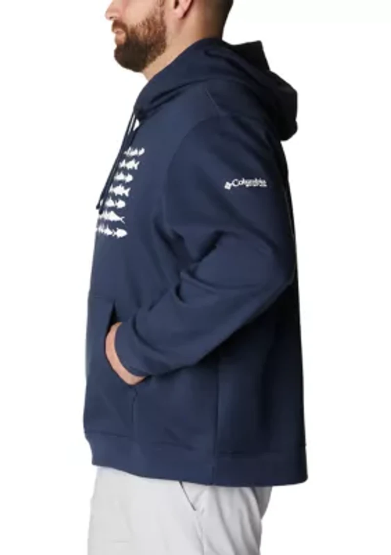 Men's Tall PFG™ Fish Flag II Hoodie