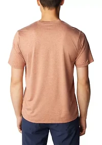 Hike Novelty Crew Neck Short Sleeve Pocket T-Shirt