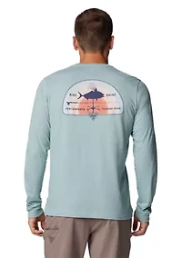 PFG Uncharted™ Tech Long Sleeve Graphic T-Shirt