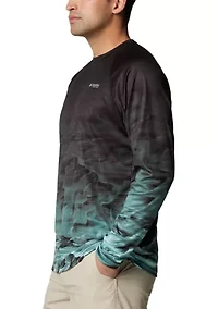 Super Terminal Tackle PFG™ Fish Flow Long Sleeve Graphic T-Shirt