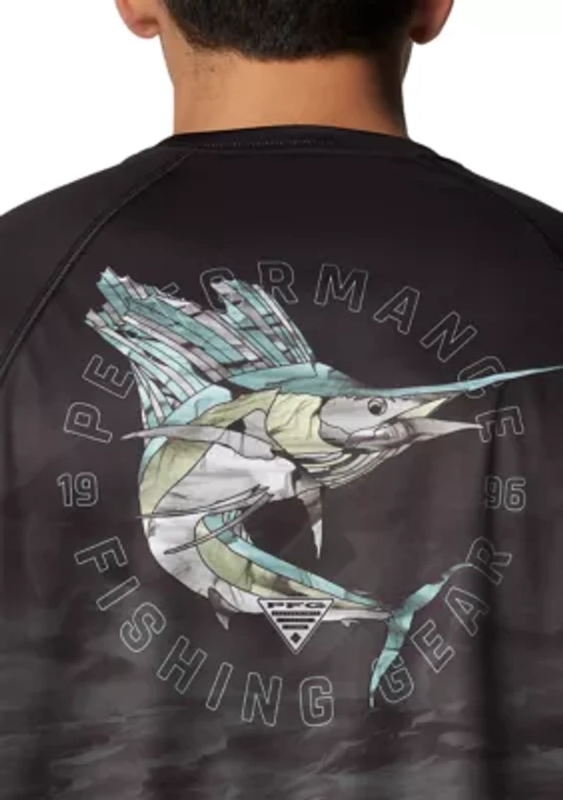 Super Terminal Tackle PFG™ Fish Flow Long Sleeve Graphic T-Shirt