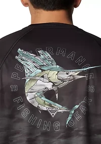 Super Terminal Tackle PFG™ Fish Flow Long Sleeve Graphic T-Shirt