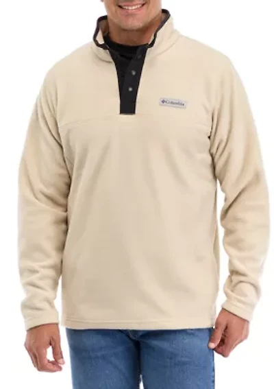 Men's Half Snap Fleece Pullover