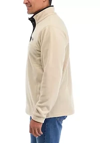 Men's Half Snap Fleece Pullover