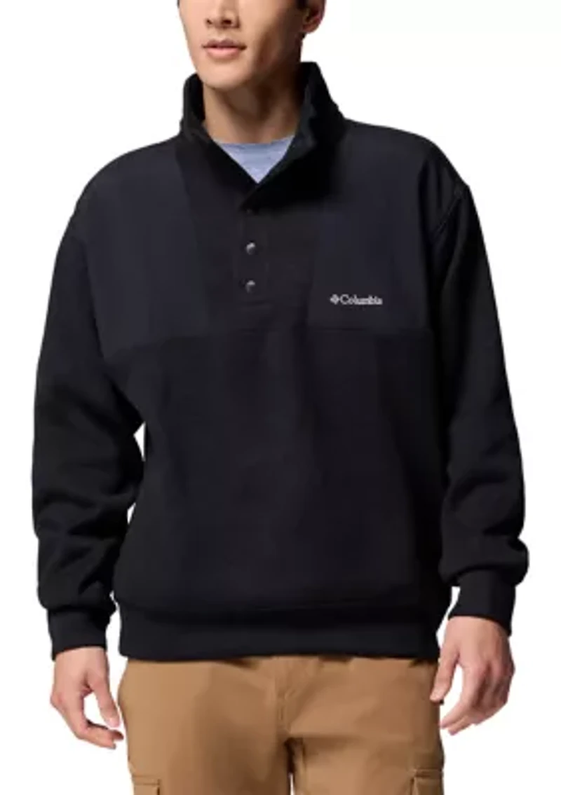 Sweater Weather™ Relaxed Fit Quarter-Zip Fleece Pullover