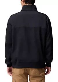 Sweater Weather™ Relaxed Fit Quarter-Zip Fleece Pullover