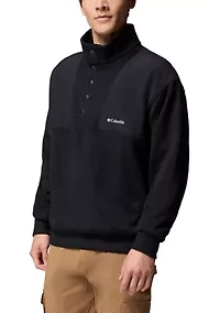 Sweater Weather™ Relaxed Fit Quarter-Zip Fleece Pullover