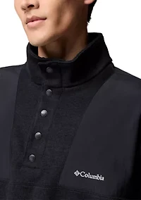 Sweater Weather™ Relaxed Fit Quarter-Zip Fleece Pullover