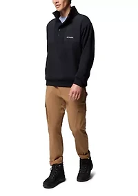 Sweater Weather™ Relaxed Fit Quarter-Zip Fleece Pullover