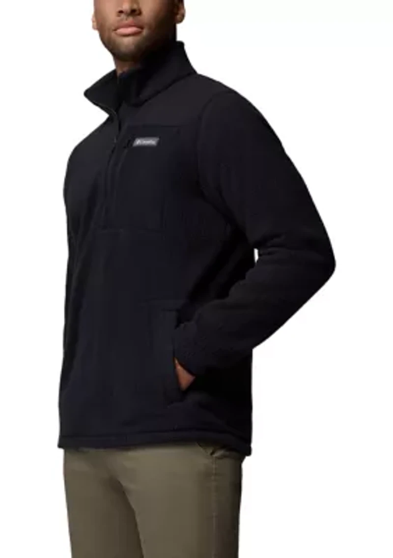 Jasper Ridge™ Pebbled Half Zip Fleece Pullover